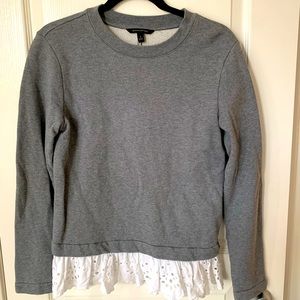 Banana Republic Lace Sweatshirt